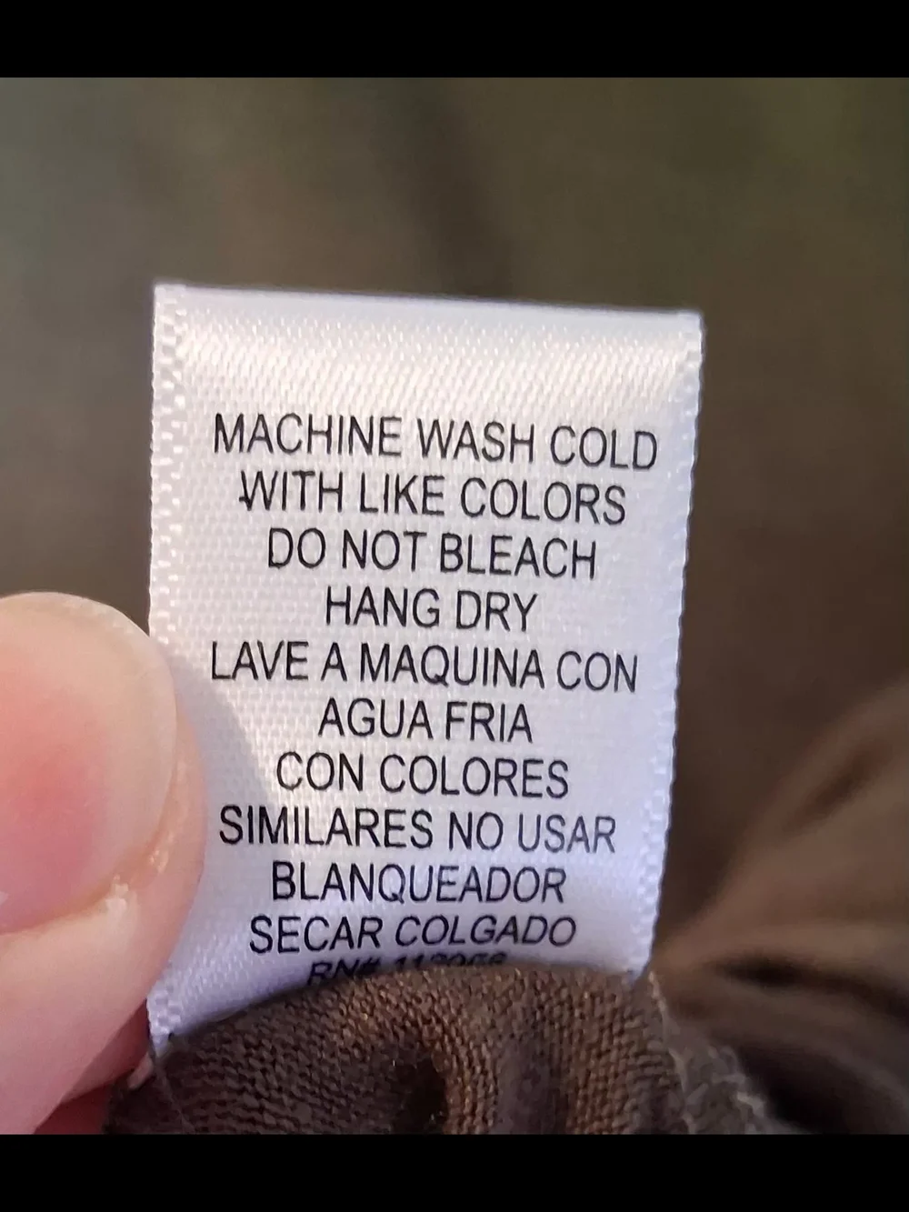 Zenana Outfitters Olive Curved-Hem Long Sleeve Top - Picture 8 of 9